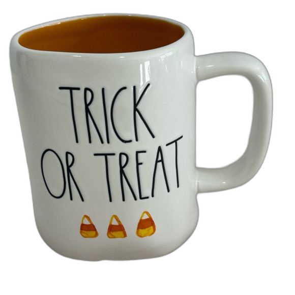Rae Dunn Ceramic Mug Trick or Treat Artisan Collection by Magenta Embossed - Picture 11 of 11